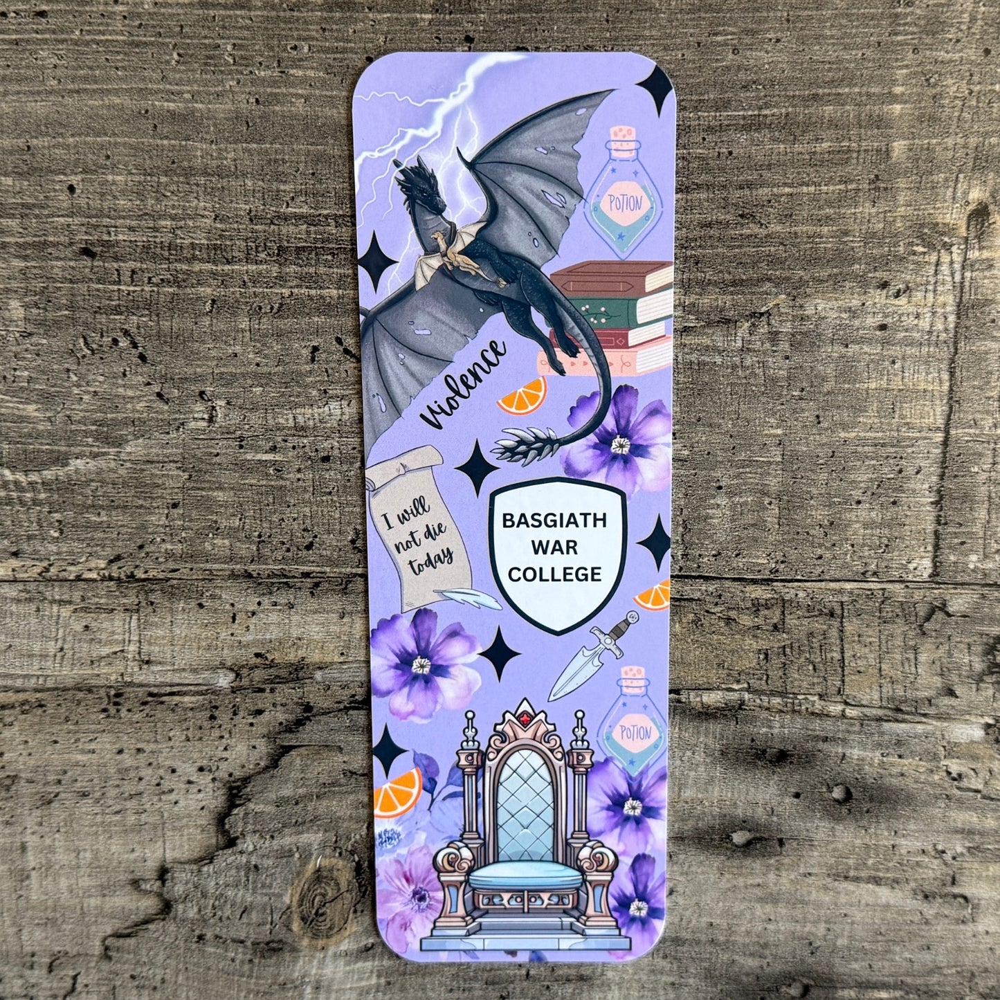 Fourth Wing (Aesthetic) Bookmark