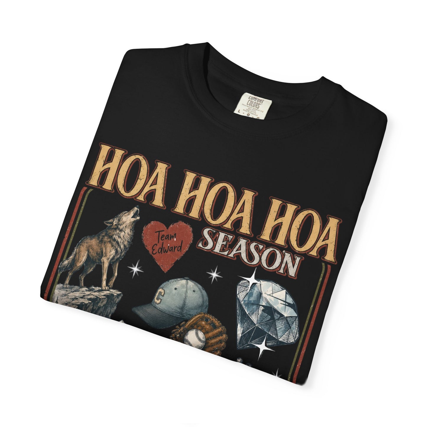 HOA HOA HOA Season T-Shirt | Twilight Inspired Comfort Color Shirt | Team Edward Inspired Book Lover Shirt