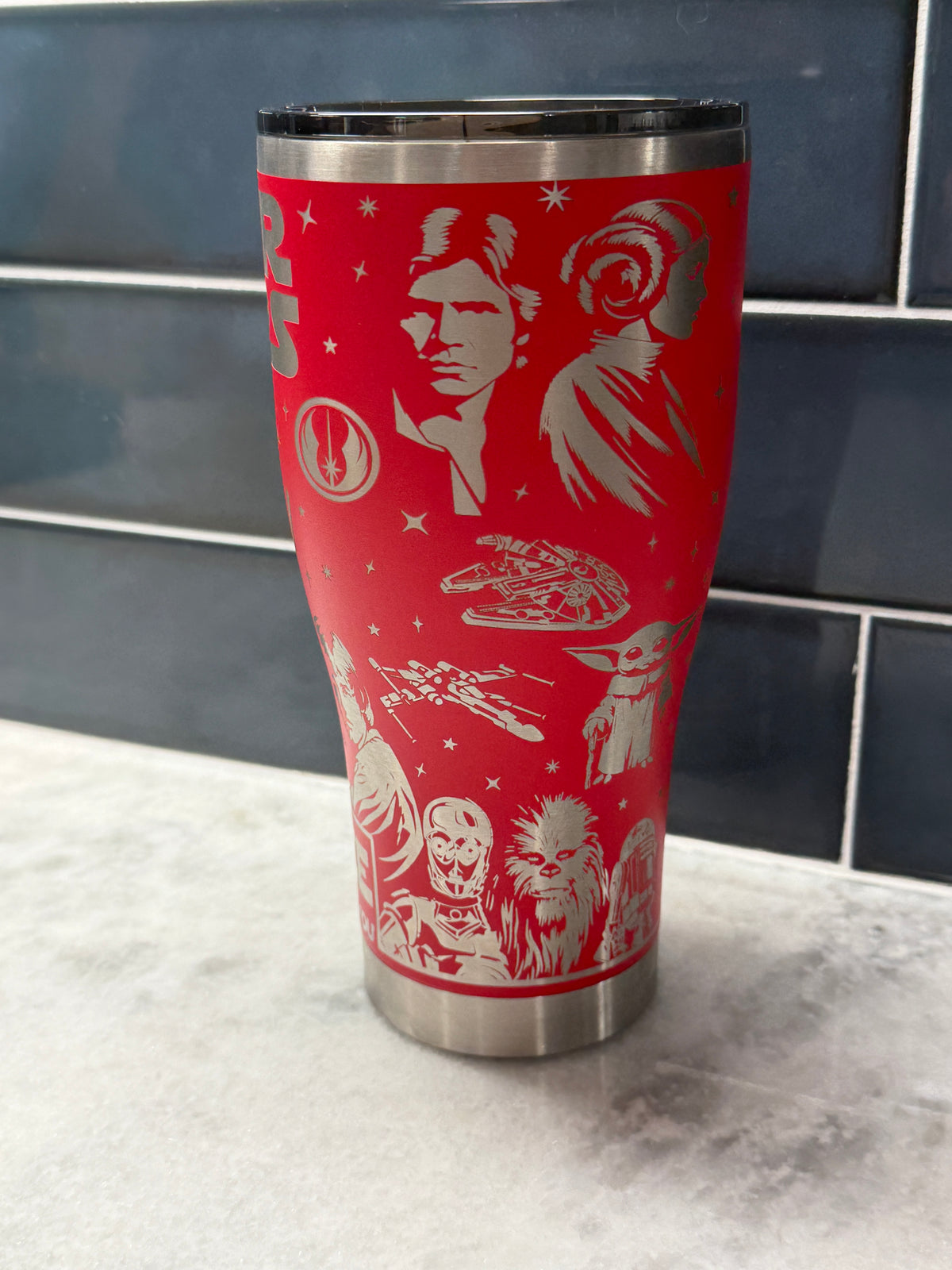 Star Wars 30oz Engraved Tumbler