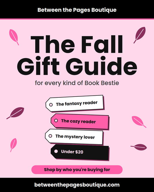The Fall Gift Guide for Every Kind of Book Bestie 🍂