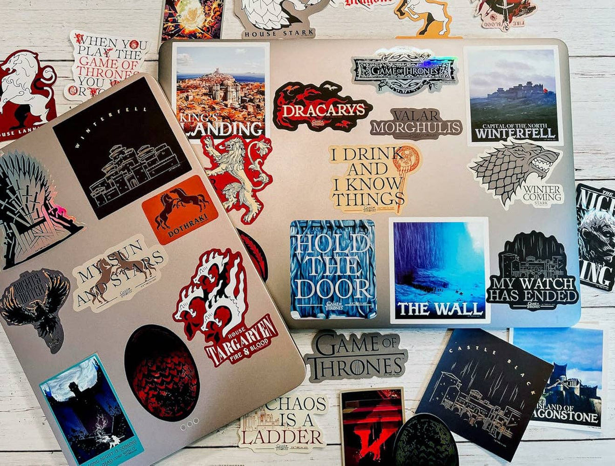 Game of Thrones Sigils & Iconic Art Decals (60-Pack)