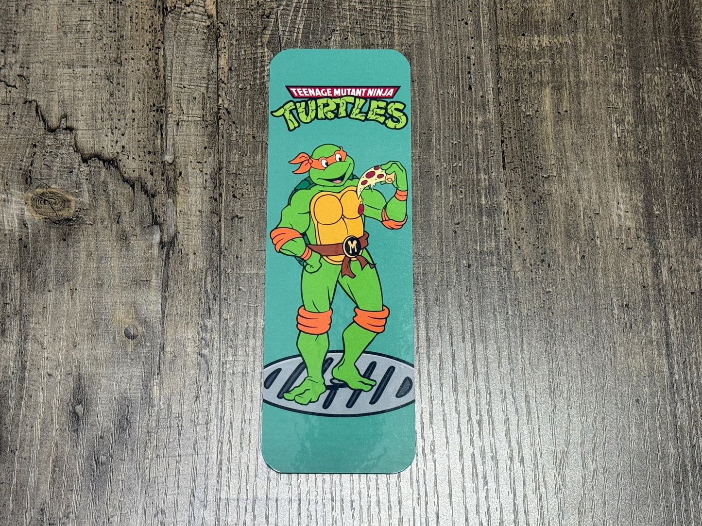 TMNT-Inspired Bookmark Set – Retro Ninja Turtle Fan Art Bookmarks