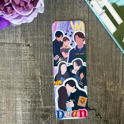 Gilmore Girls Bookmark Set | Team Dean, Jess, Logan | Luke’s Diner & Stars Hollow | TV Show-Inspired Bookmarks