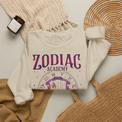 Zodiac Academy Elements Sweatshirt | Fantasy Book Lover Crewneck | Romantasy Reader Gift | Zodiac Academy Inspired Cozy Pullover | Booktok Sweatshirt