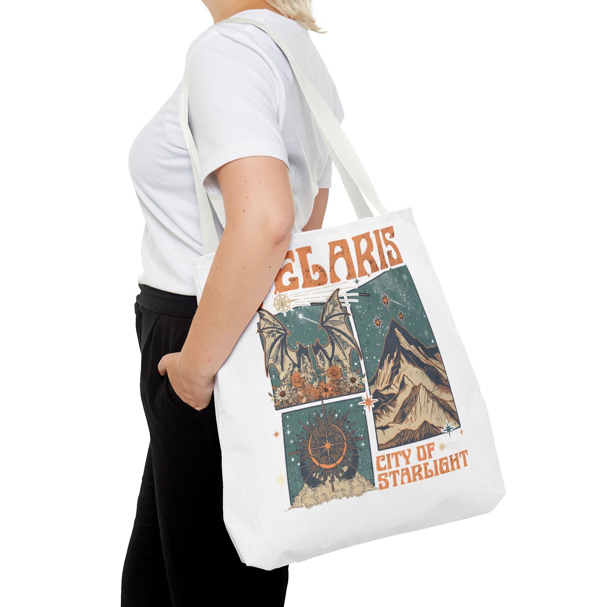 ACOTAR City of Starlight Tote Bag Inspired by Sarah J. Maas | Night Court Book Lover Gift