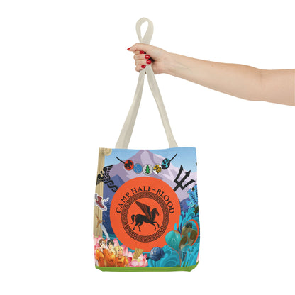 Camp Half Blood Tote Bag | Percy Jackson Bookish Bag with Greek Mythology Aesthetic