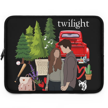 Twilight Collage Laptop Sleeve | Bella & Edward Red Truck Aesthetic Case