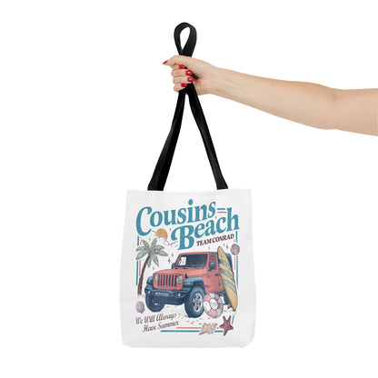 Summer I Turned Pretty | Cousins Beach | Team Conrad Tote Bag | Summer Bookish Tote