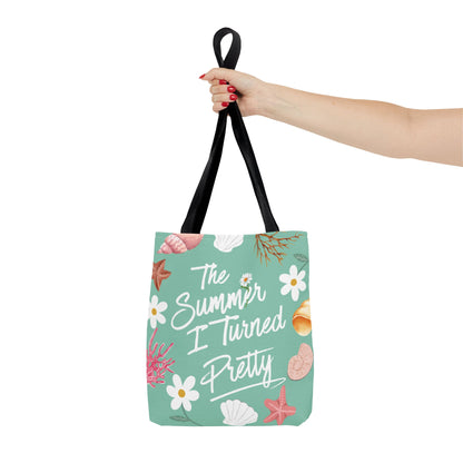 The Summer I Turned Pretty Tote Bag | SITP Tote Bag | Bookish Beach Bag | Cute Daisy & Seashell Tote | Book Lover Gift