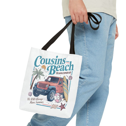 Summer I Turned Pretty | Cousins Beach | Team Conrad Tote Bag | Summer Bookish Tote