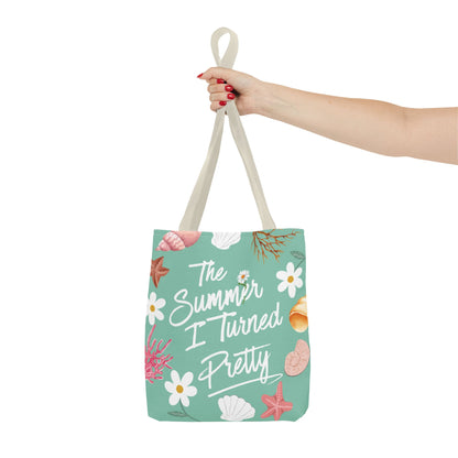 The Summer I Turned Pretty Tote Bag | SITP Tote Bag | Bookish Beach Bag | Cute Daisy & Seashell Tote | Book Lover Gift