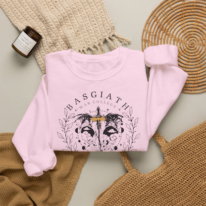 Basgiath War College Sweatshirt | Fourth Wing Inspired Crewneck | Dragon Rider Fantasy Sweatshirt | Romantasy Book Lover Gift | Violet Sorrengail Fan