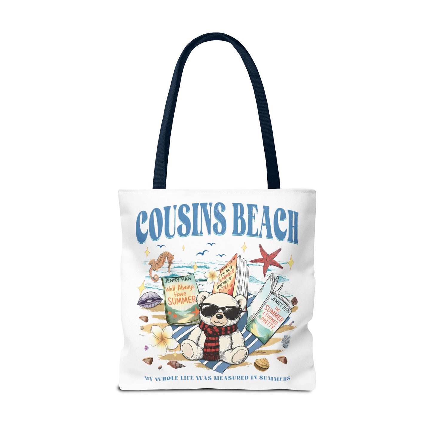 Cousins Beach Tote Bag | The Summer I Turned Pretty | Junior Mint Bear