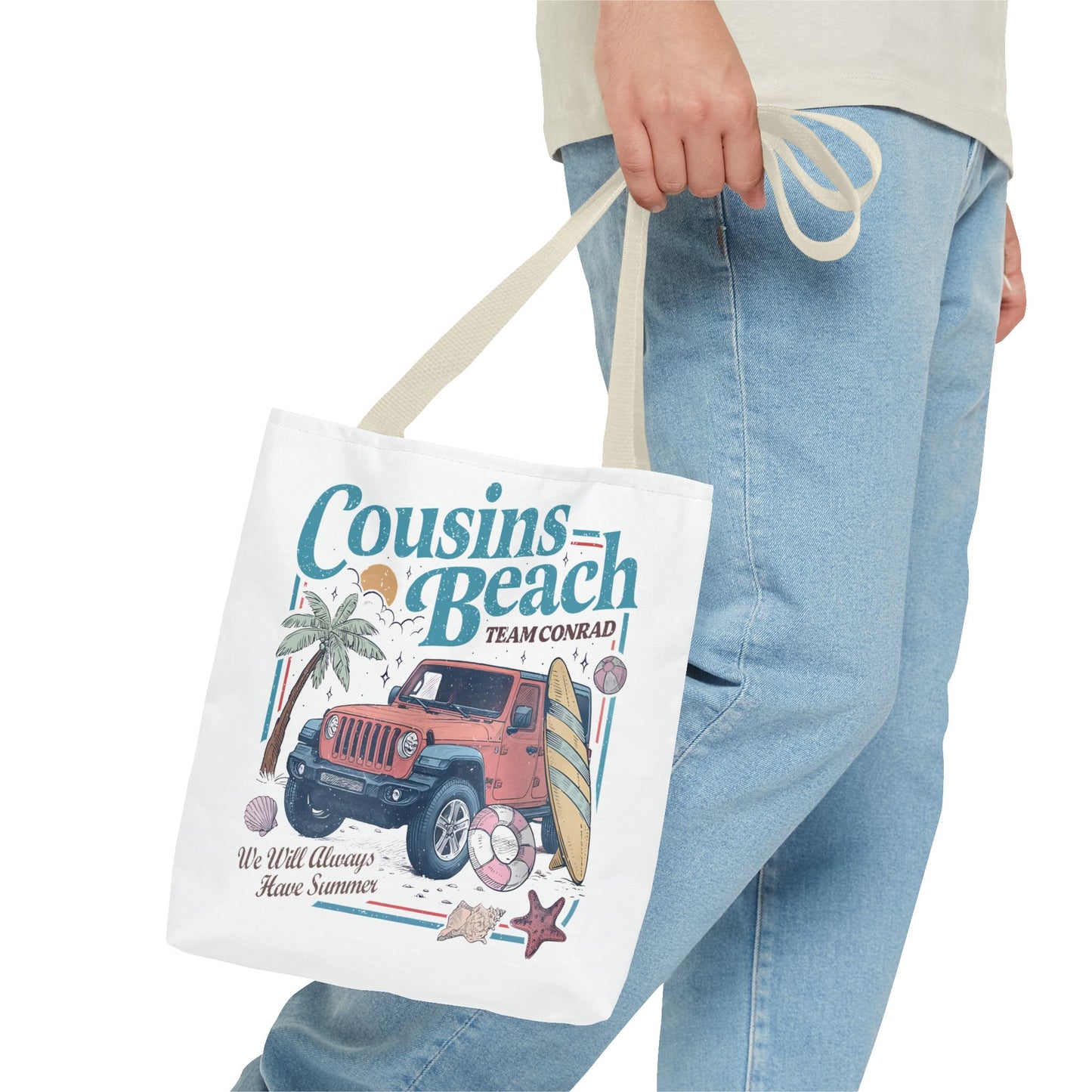 Summer I Turned Pretty | Cousins Beach | Team Conrad Tote Bag | Summer Bookish Tote