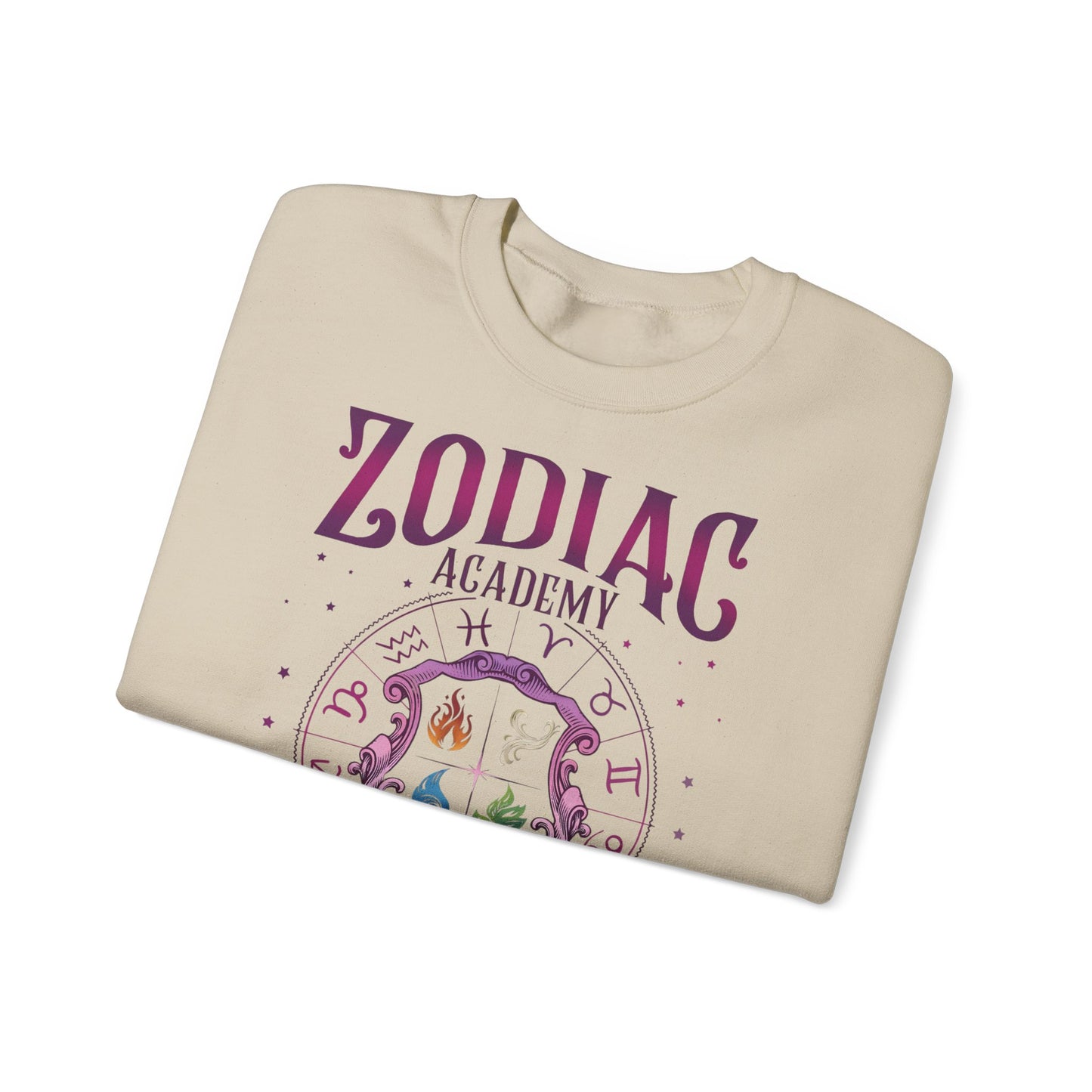 Zodiac Academy Elements Sweatshirt | Fantasy Book Lover Crewneck | Romantasy Reader Gift | Zodiac Academy Inspired Cozy Pullover | Booktok Sweatshirt