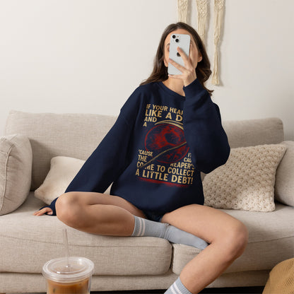 Red Rising "If Your Heart Beats Like a Drum" Sweatshirt | Reaper Quote Crewneck | Sci-Fi Fantasy Book Lover Gift | Howler Inspired Pullover