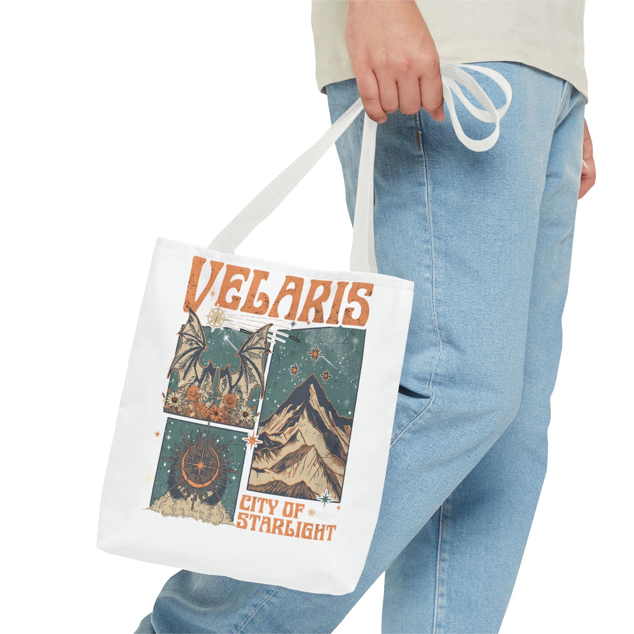 ACOTAR City of Starlight Tote Bag Inspired by Sarah J. Maas | Night Court Book Lover Gift