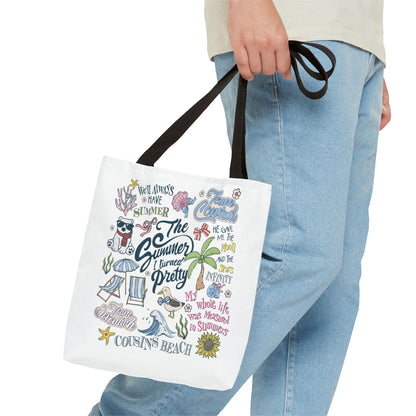 The Summer I Turned Pretty | Cousins Beach Tote Bag | Team Conrad & Jeremiah Bookish Bag