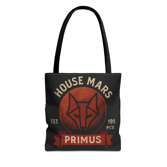 House Mars Inspired Tote Bag | Red Rising Fan Tote | Primus Society Tote | Sci-Fi Reader Gift | Howler Inspired Bookish Bag