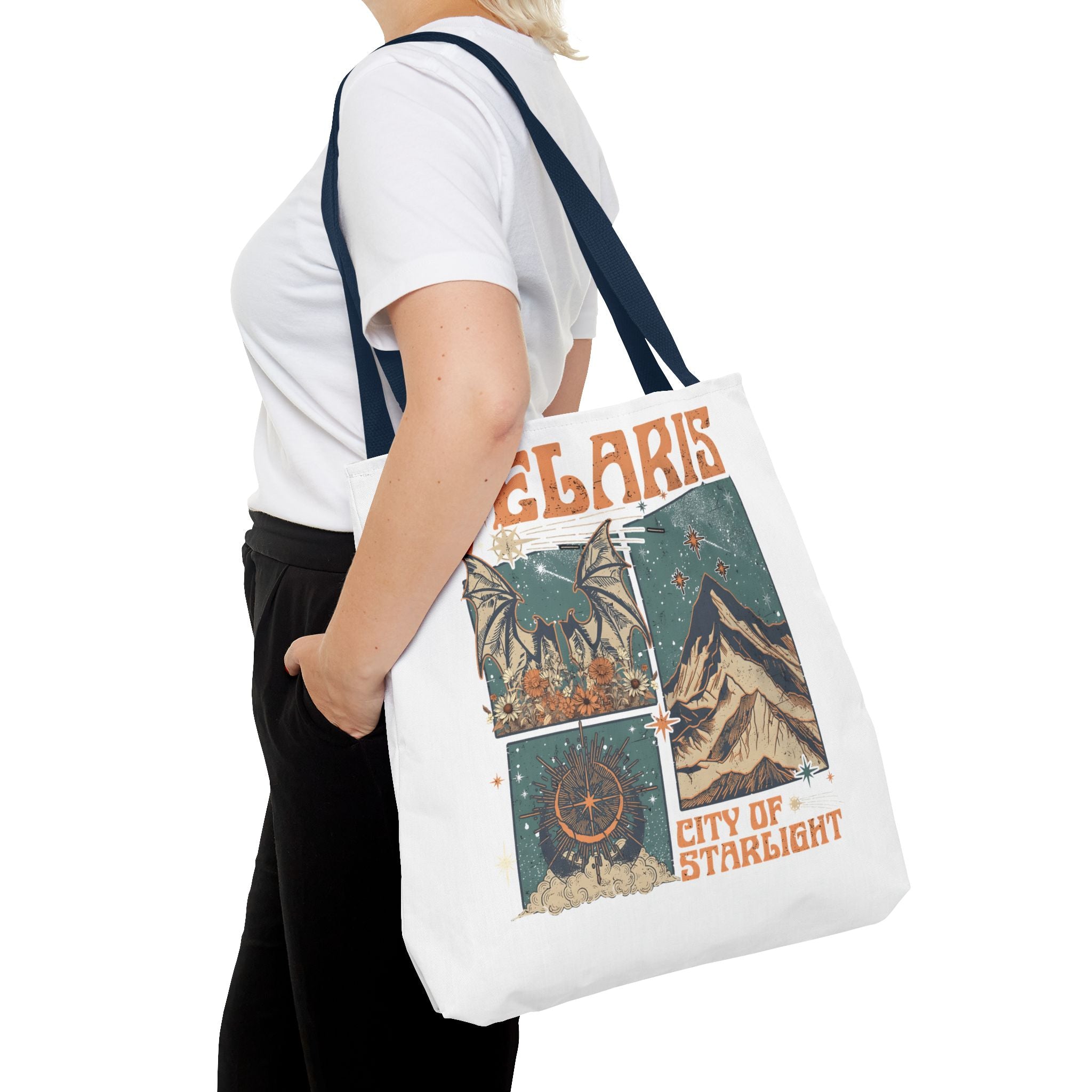 ACOTAR City of Starlight Tote Bag Inspired by Sarah J. Maas | Night Court Book Lover Gift