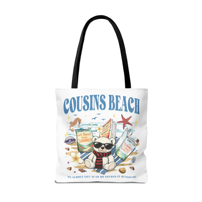 Cousins Beach Tote Bag | The Summer I Turned Pretty | Junior Mint Bear