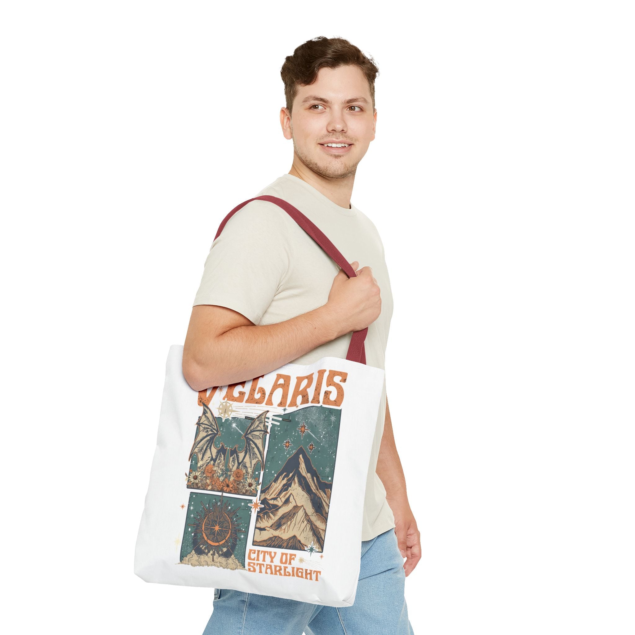 ACOTAR City of Starlight Tote Bag Inspired by Sarah J. Maas | Night Court Book Lover Gift