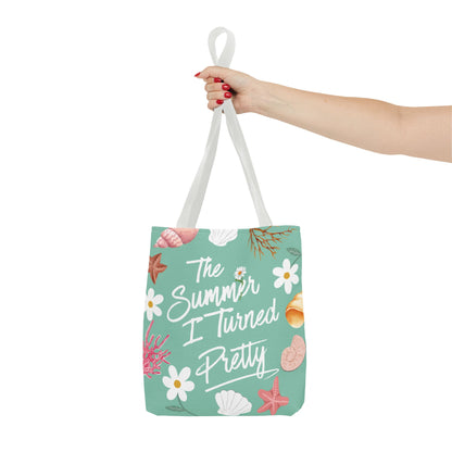 The Summer I Turned Pretty Tote Bag | SITP Tote Bag | Bookish Beach Bag | Cute Daisy & Seashell Tote | Book Lover Gift
