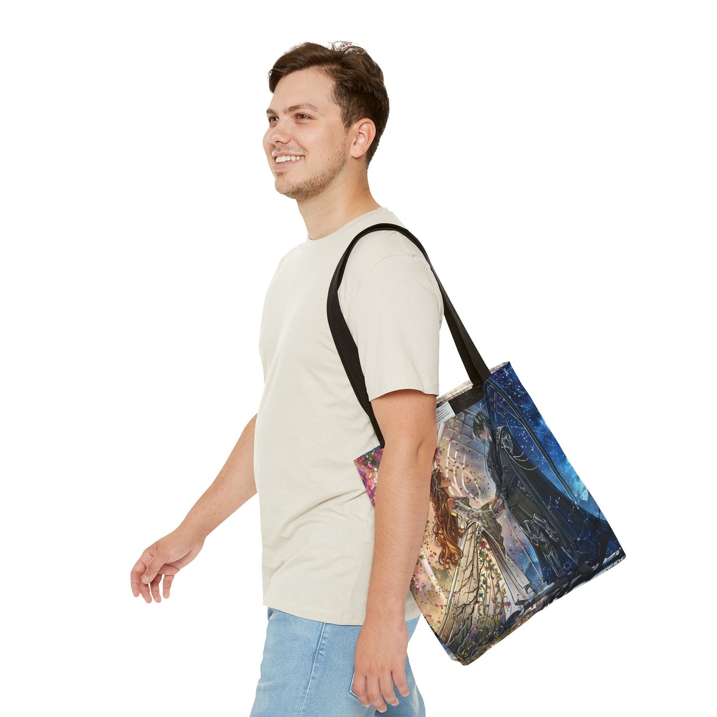 Lightlark Double Sided Linen Tote Bag | Fantasy Book Lover Gift | Aesthetic Bookish Tote