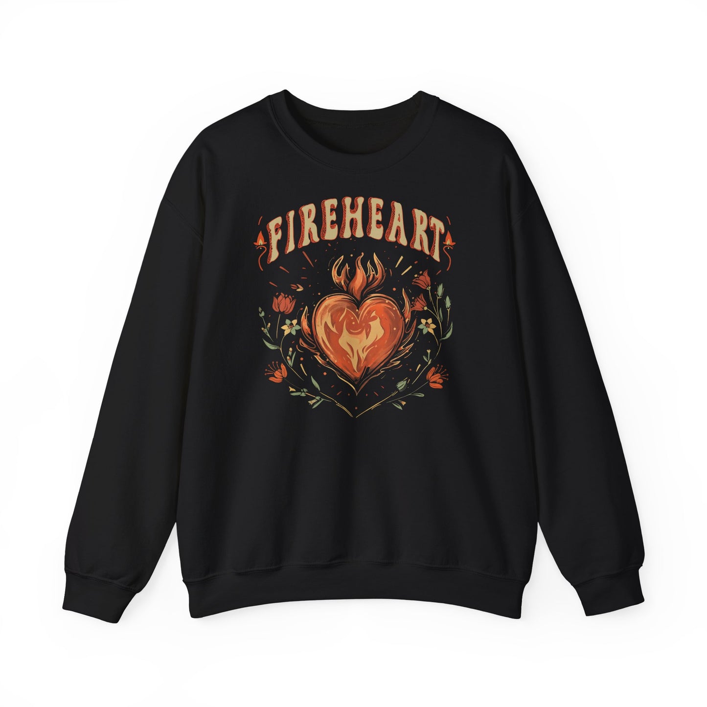 Fireheart Sweatshirt | Throne of Glass Inspired Crewneck | Fantasy Bookish Gift | Romantasy Reader Sweatshirt