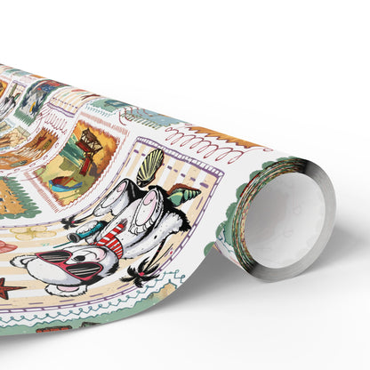 The Summer I Turned Pretty Wrapping Paper | Cousins Beach Gift Wrap | Bookish Wrapping Paper