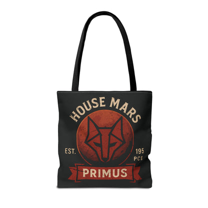House Mars Inspired Tote Bag | Red Rising Fan Tote | Primus Society Tote | Sci-Fi Reader Gift | Howler Inspired Bookish Bag
