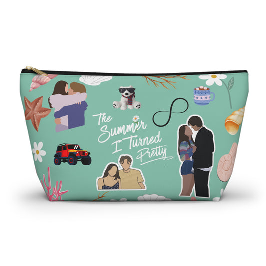The Summer I Turned Pretty | TSITP Cosmetic Bag | Beachy Bookish Zipper Bag
