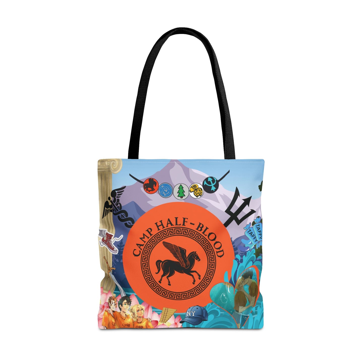 Camp Half Blood Tote Bag | Percy Jackson Bookish Bag with Greek Mythology Aesthetic