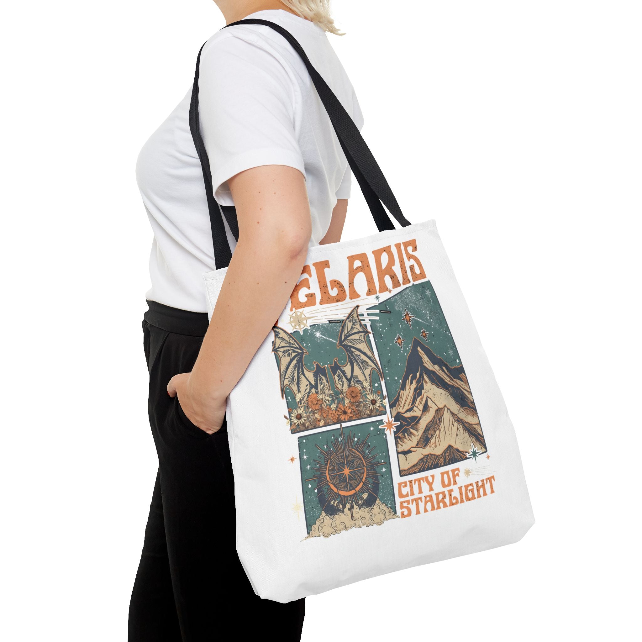 ACOTAR City of Starlight Tote Bag Inspired by Sarah J. Maas | Night Court Book Lover Gift