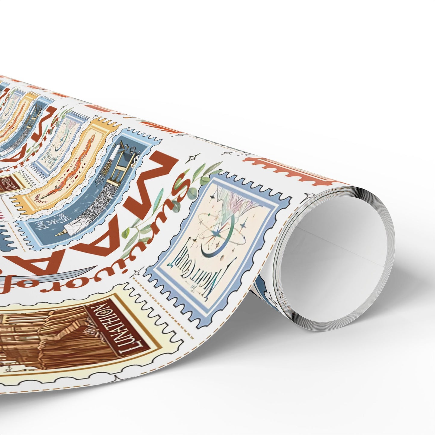 Sarah J. Maas Wrapping Paper | ACOTAR, Throne of Glass & Crescent City Gift Wrap | Bookish Fandom Paper