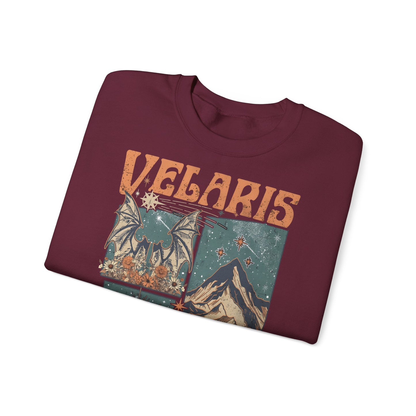 Velaris City of Starlight Sweatshirt | ACOTAR Inspired Crewneck | Night Court Bookish Sweatshirt | Fantasy Reader Gift | Sarah J. Maas Inspired