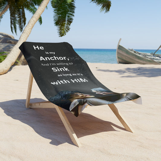 Powerless Inspired Beach Towel | Anchor of Love