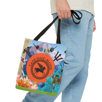 Camp Half Blood Tote Bag | Percy Jackson Bookish Bag with Greek Mythology Aesthetic