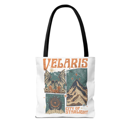 ACOTAR City of Starlight Tote Bag Inspired by Sarah J. Maas | Night Court Book Lover Gift