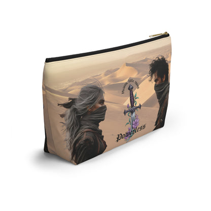 Powerless Cosmetic Bag | Vicious Little Thing Sword & Desert Warrior Design