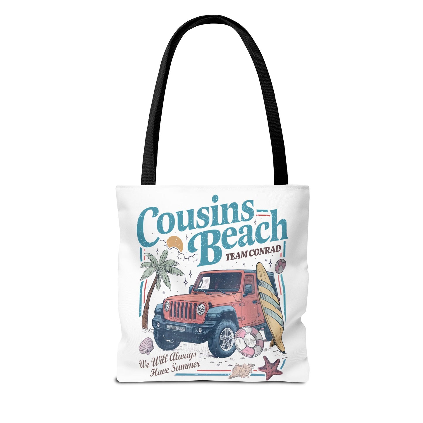 Summer I Turned Pretty | Cousins Beach | Team Conrad Tote Bag | Summer Bookish Tote