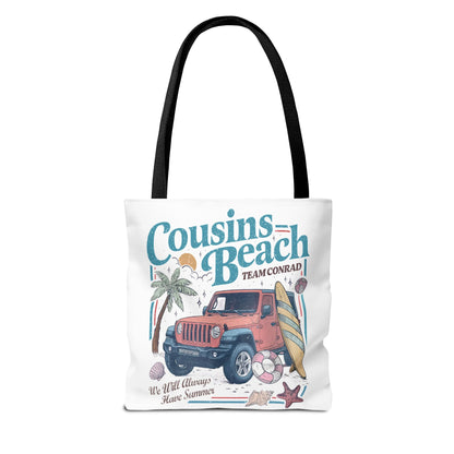 Summer I Turned Pretty | Cousins Beach | Team Conrad Tote Bag | Summer Bookish Tote