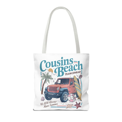Summer I Turned Pretty | Cousins Beach | Team Conrad Tote Bag | Summer Bookish Tote