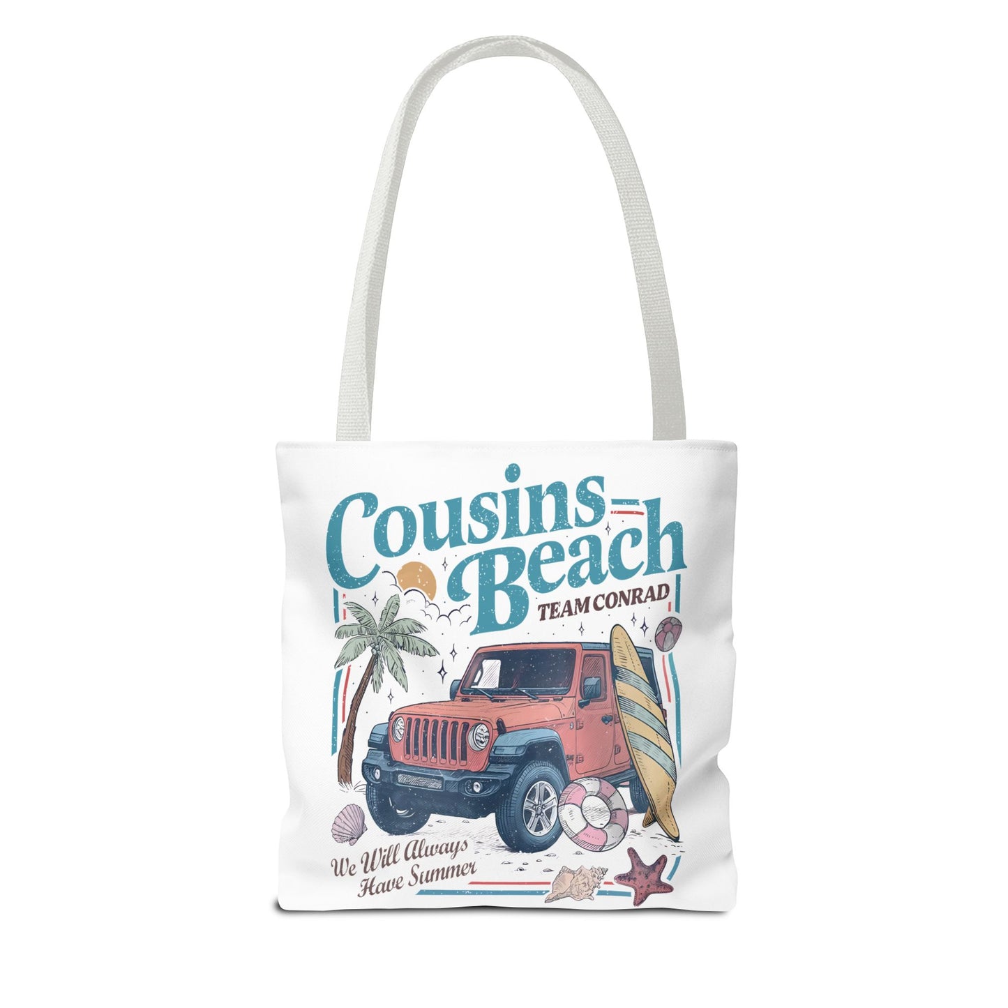 Summer I Turned Pretty | Cousins Beach | Team Conrad Tote Bag | Summer Bookish Tote