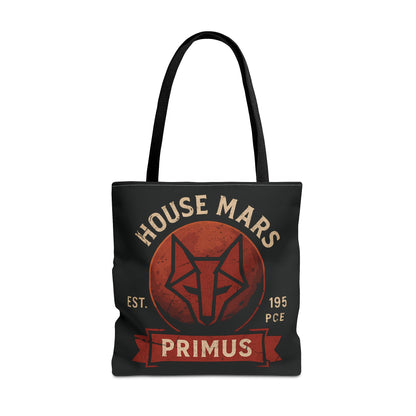 House Mars Inspired Tote Bag | Red Rising Fan Tote | Primus Society Tote | Sci-Fi Reader Gift | Howler Inspired Bookish Bag