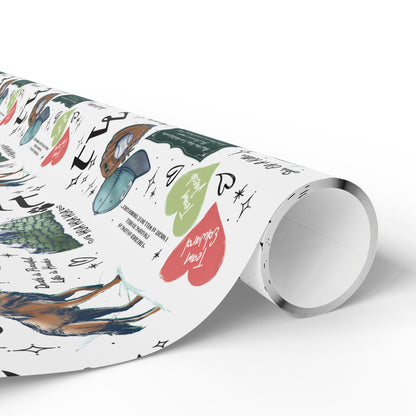 Twilight-Themed Wrapping Paper - Eco-Friendly Gift Wrap, Holiday Packaging, Art Print Gift Wrap, Birthday Wrap, Cute Gift Supplies