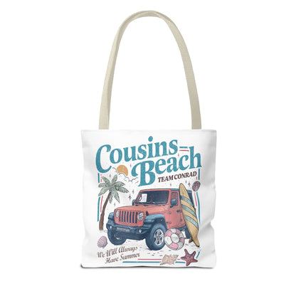 Summer I Turned Pretty | Cousins Beach | Team Conrad Tote Bag | Summer Bookish Tote