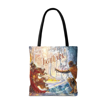 Lightlark Double Sided Linen Tote Bag | Fantasy Book Lover Gift | Aesthetic Bookish Tote