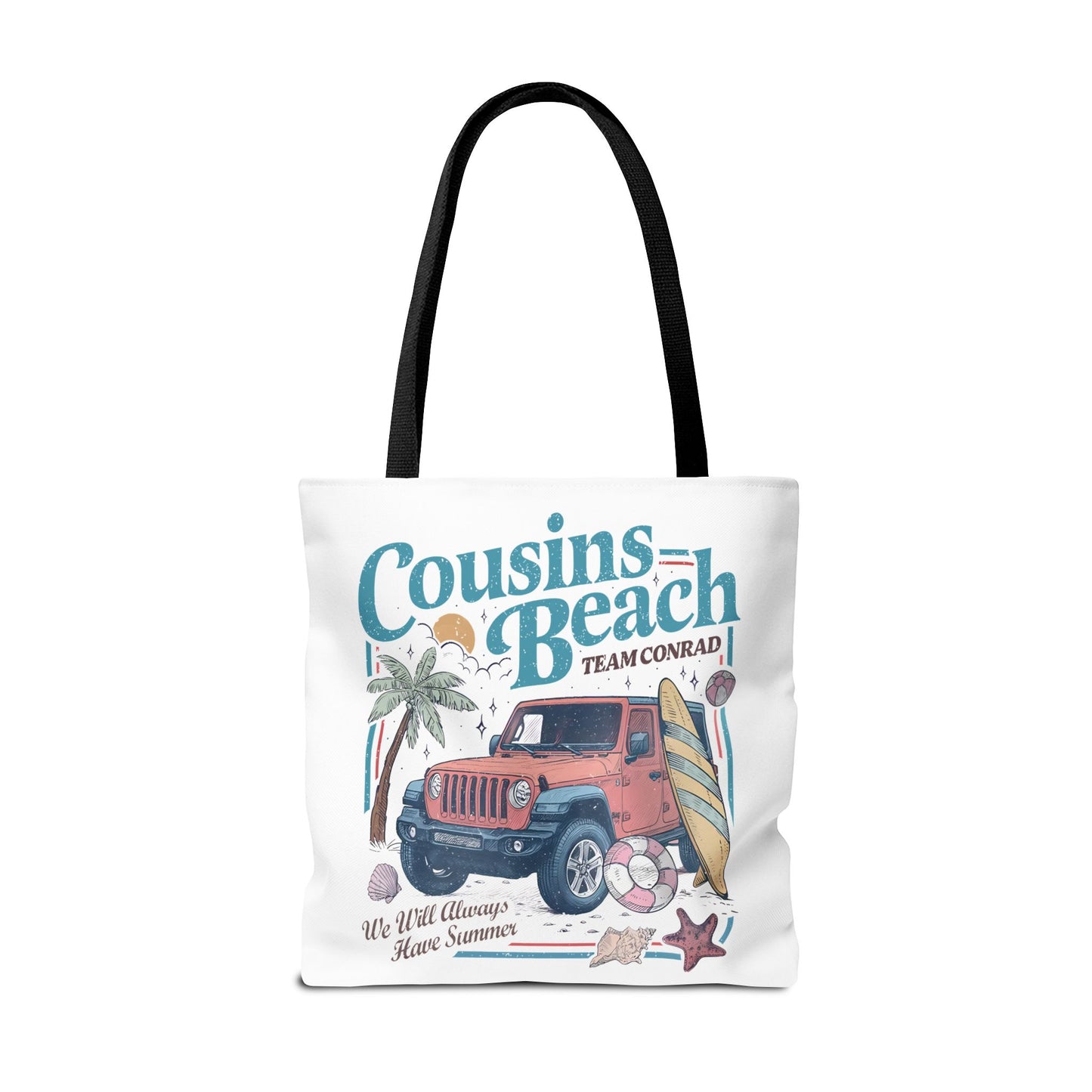 Summer I Turned Pretty | Cousins Beach | Team Conrad Tote Bag | Summer Bookish Tote