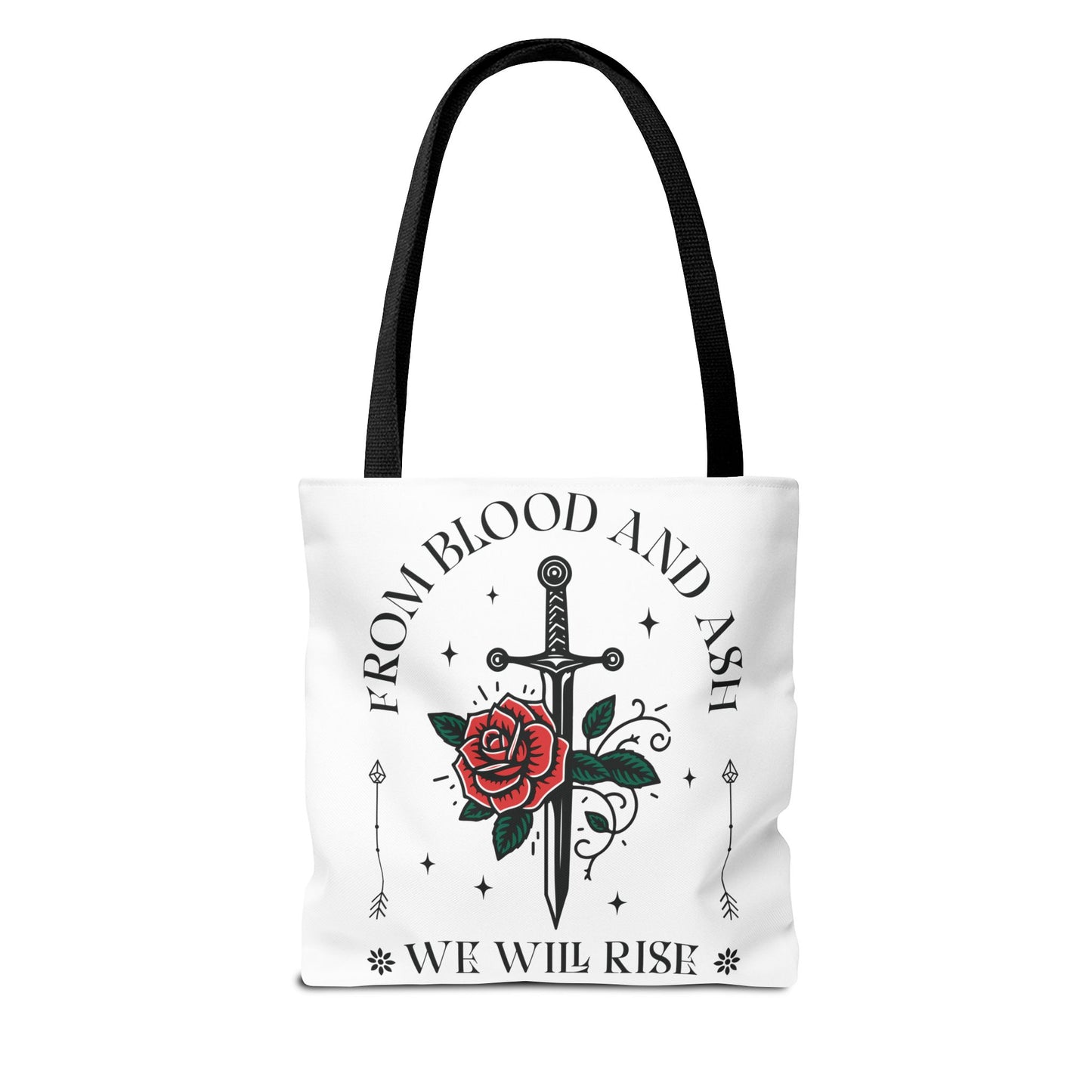 From Blood and Ash Tote Bag | We Will Rise Fantasy Bookish Bag